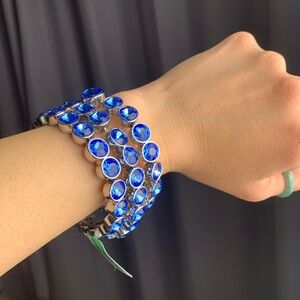 I.N.C Crystal Layered Bracelet